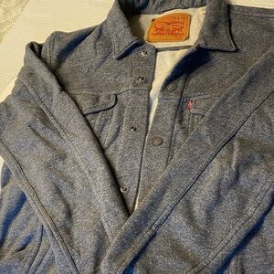 Levi's Men's Dark Gray Shirt Jacket